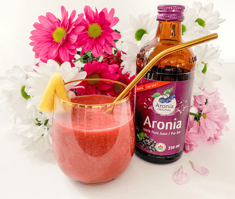 Anti-inflammatory Mango Pineapple Aronia Berry Smoothie