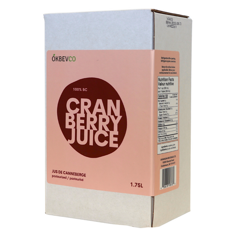 Pure Cranberry Juice Box 1.75 L - 100% Canadian