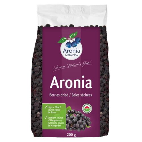 aronia original organic dried aronia berries 200 g