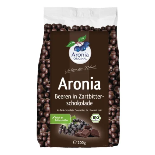 Aronia ORIGINAL dried aronia berries covered with dark chocolate