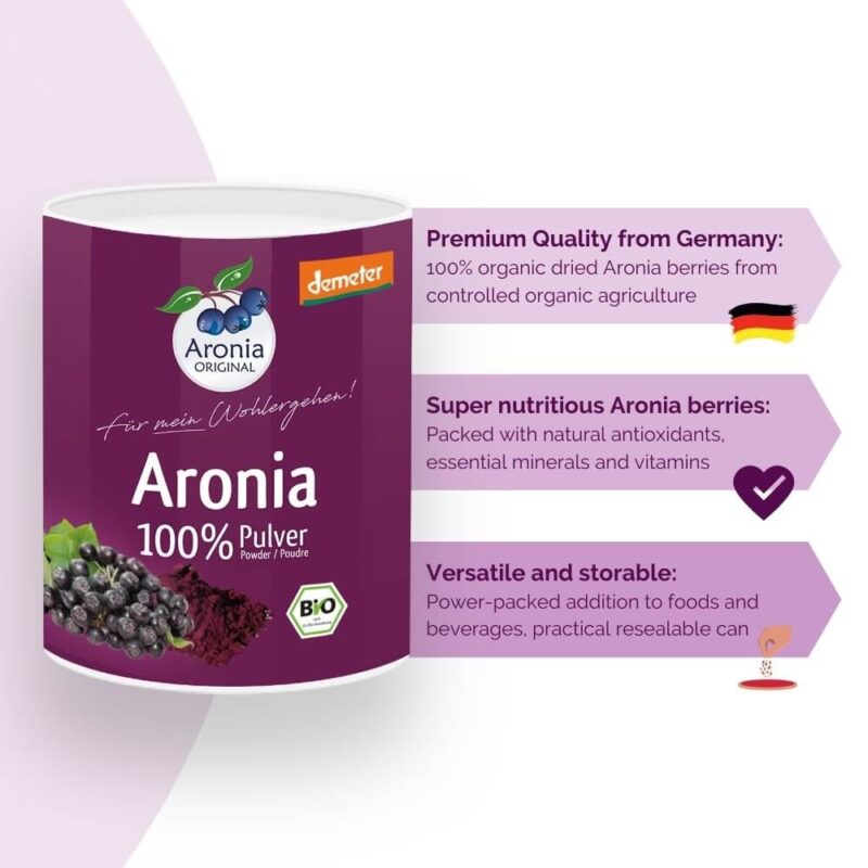 aronia berry powder key facts