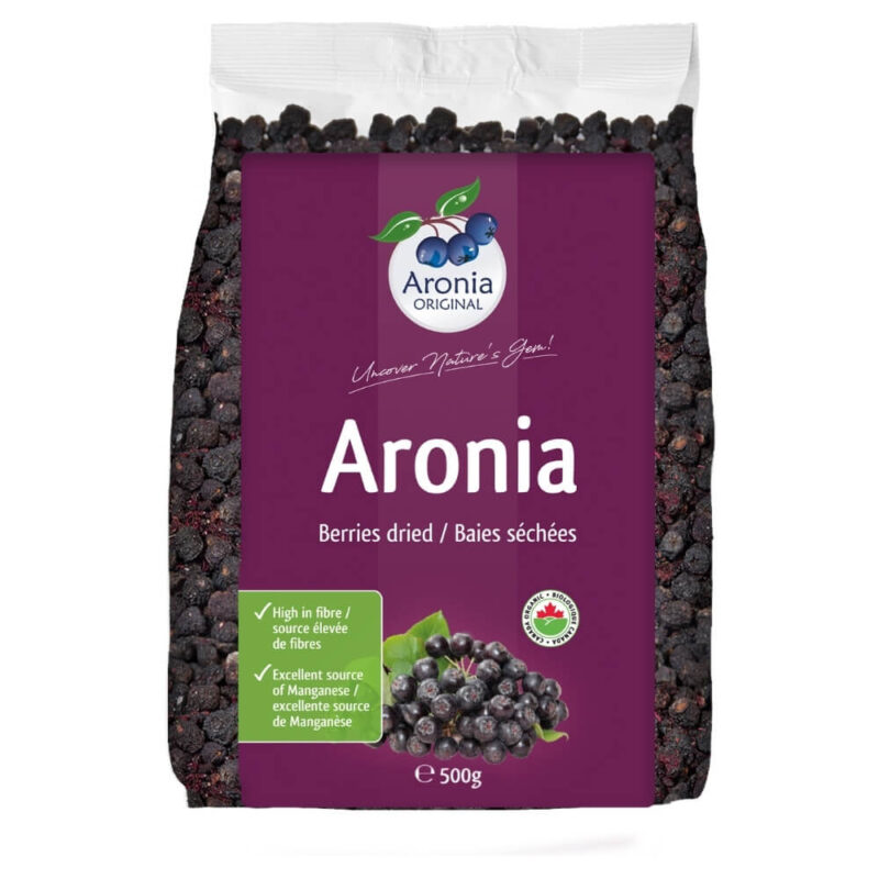 aronia original organic dried aronia berries 500 g